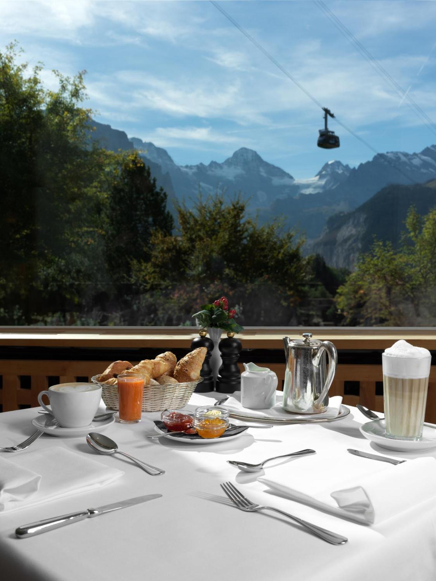 Beausite Park Hotel & Spa Wengen Bagian luar foto
